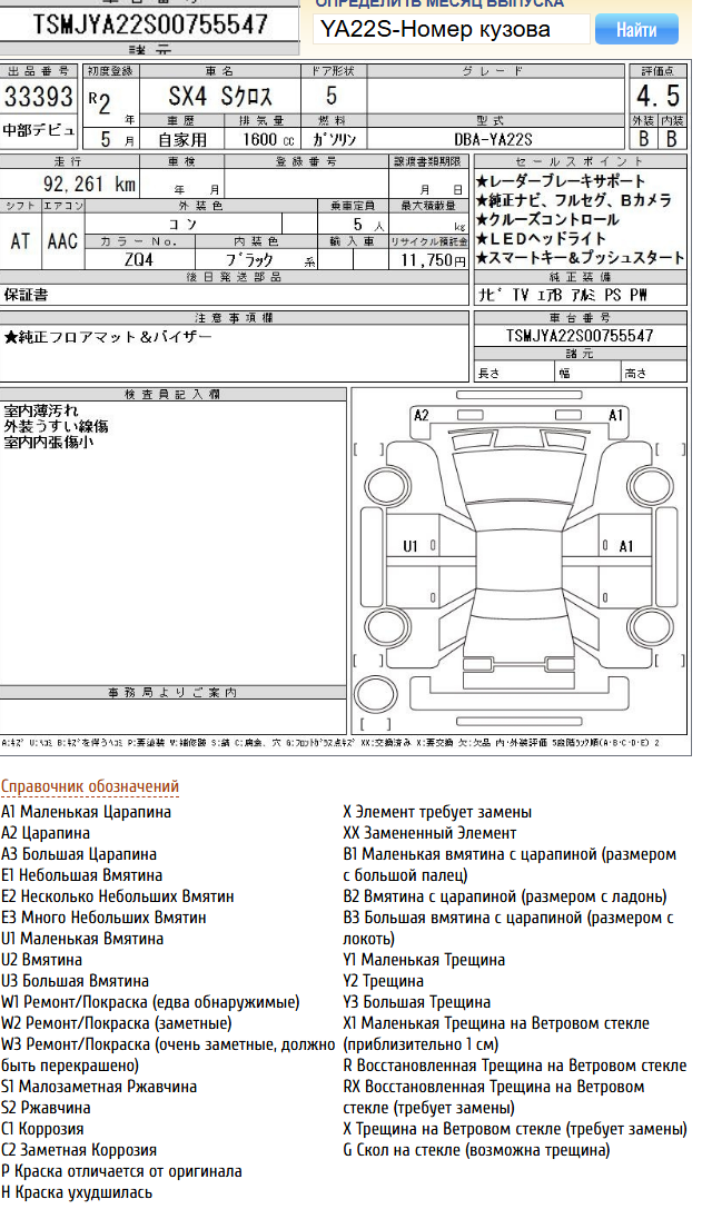 
Suzuki SX-4 1.6  Base Grade 2020 г. full									