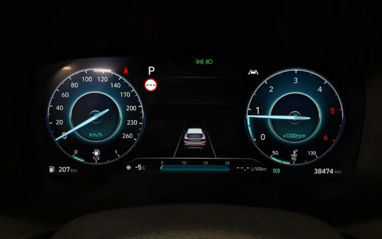 Hyundai Santa Fe, 2021 рестайлинг 2.2 дизель  38474км