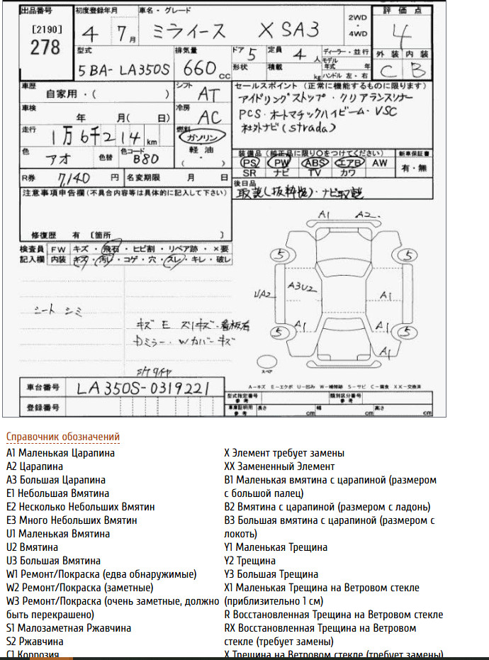 
Daihatsu Mira E S 0.7 X SA3 2022 г. full									